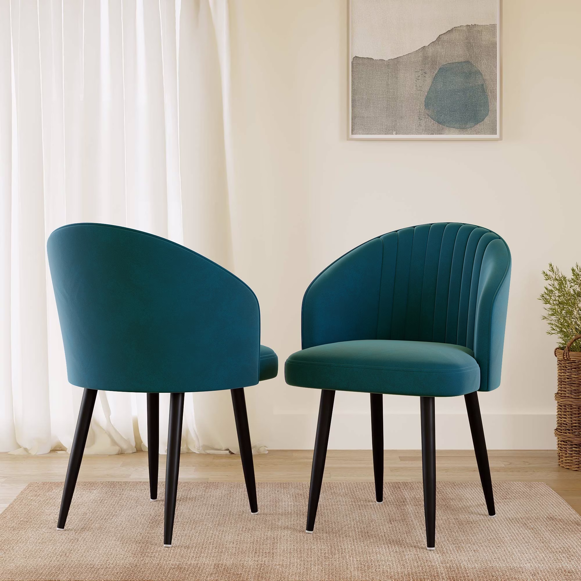 Wooden accent chair